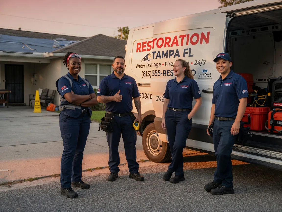 Water Damage Restoration company in Jermyn, TX